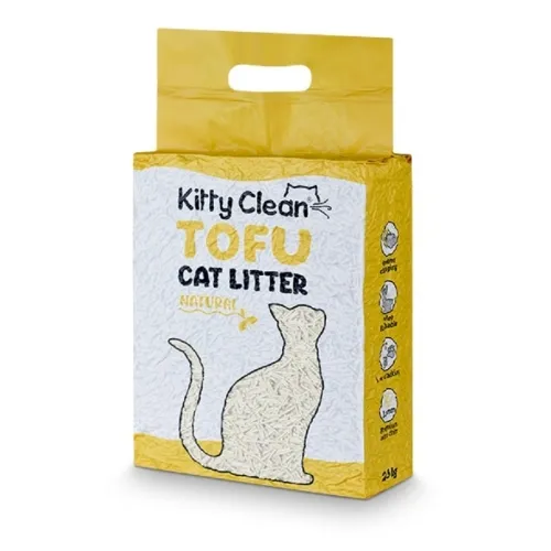 Kitty Clean kassiliiv Tofu Natural 2,5 kg