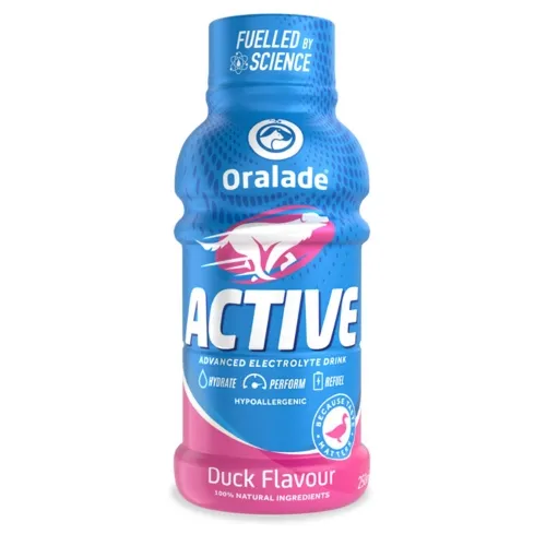 Oralade Active jook koertele pardiga 250 ml