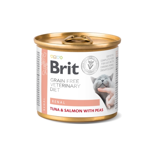 Brit GF Renal erisööt, konserv kassidele 200 g