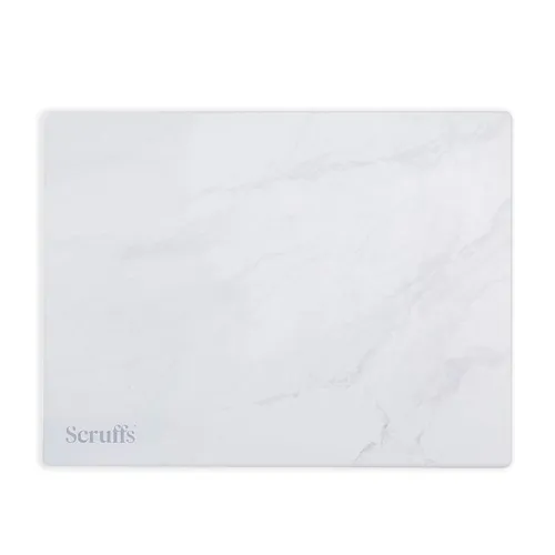 Scruffs alusmatt kaussidele 40x30 cm, valge marmor