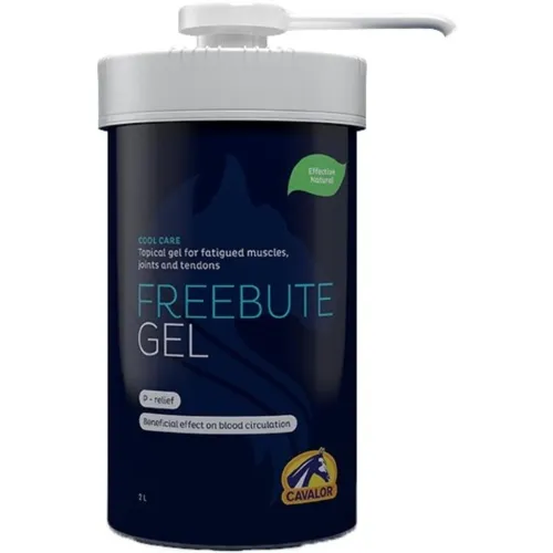 Cavalor Freebute geel+pump 2 l