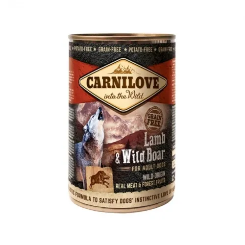 Carnilove koera konserv Wild Meat lammas/metssiga 400 g