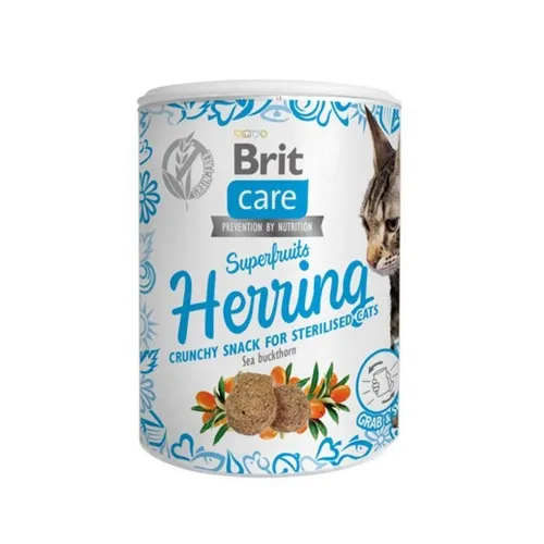 Brit Care Superfruits Herring maius kassile 100 g