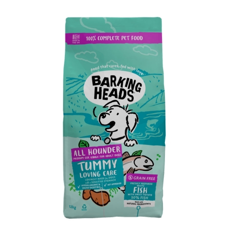 Barking Heads All Hounder Tummy Lovin Care koera täissööt, 2kg