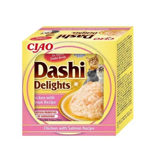 Churu kassi täiendsööt Dashi Delights kana ja lõhega 70 g