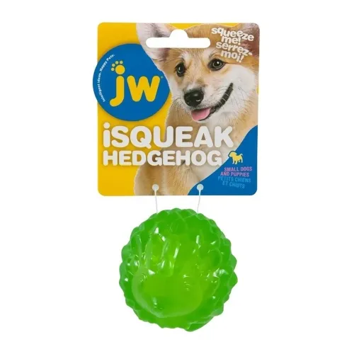 JW Hedgehog Squeaky pall S, koera mänguasi