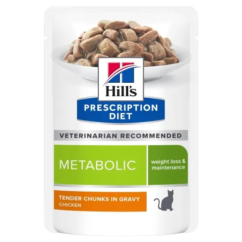 Hill's Prescription Diet Metabolic kassi einekotike kanaga 85g 12TK