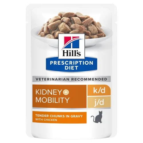 Hill's Prescription Diet k/d + Mobility kassi eine kanaga 85g 12TK