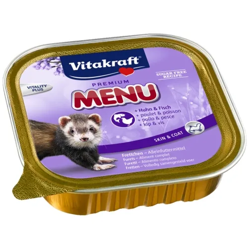 Vitakraft Menu konserv tuhkrule, 100 g