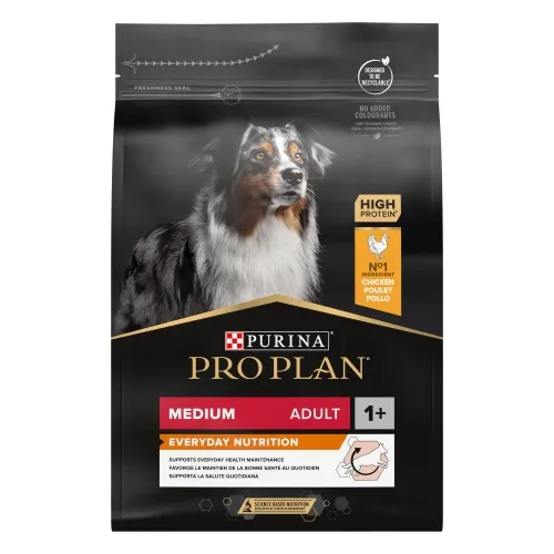 Purina PRO PLAN Medium Adult with OPTIBALANCE, 3 kg