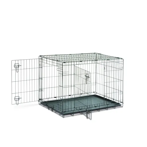 Savic Dog Cottage metallist puur koerale 118 x  77 x 84 cm, must