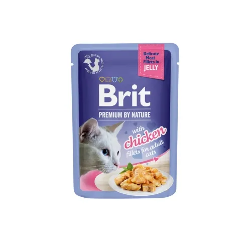 Brit Premium Delicate einekotike kassidele, kanaga 85 g