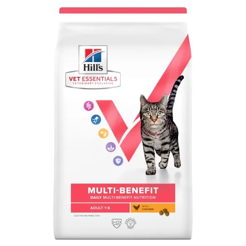 Hill's VE Multi-Benefit täistoit kassile kanaga 1,5 kg