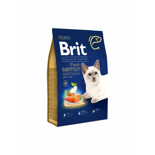 Brit Premium kassitoit lõhega 1,5 kg