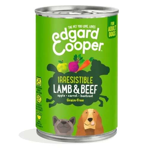 Edgard Cooper konserv koerale, lamba-ja veiselihaga 400 g