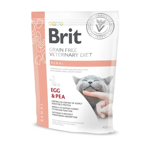 Brit GF Renal erisööt kassidele 400 g