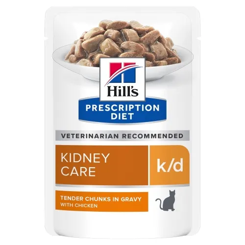 Hill's Prescription Diet k/d kassi einekotike kanaga 85g 12TK