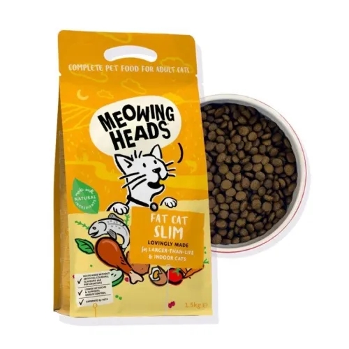 Meowing Heads kassitoit Fat Cat Slim, 1,5 kg