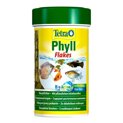 Tetra kalade täissööt Tetraphyll Flakes 100 ml