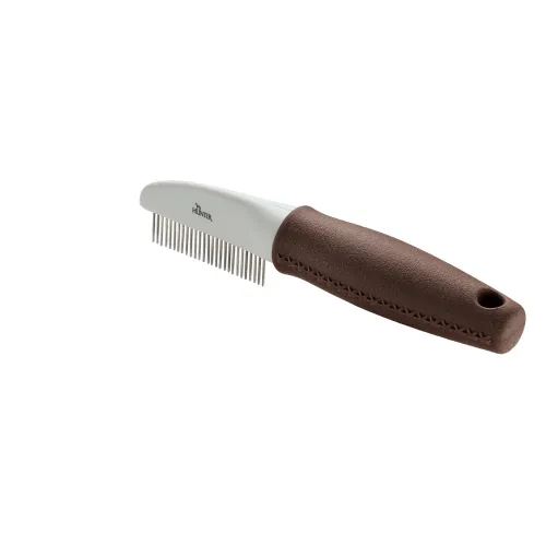 Hunter Grooming Comb Spa kamm , M pruun/hall