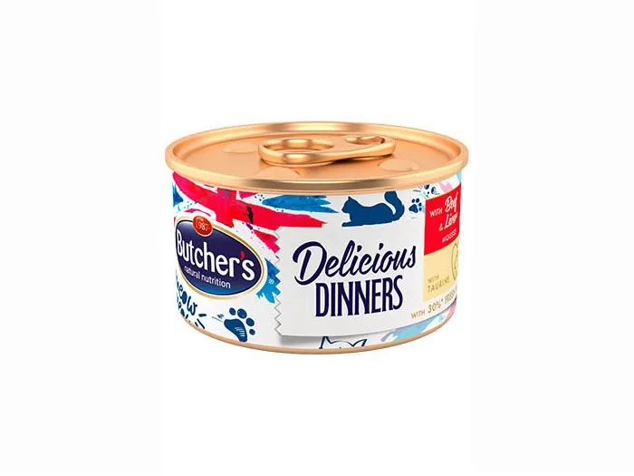 Butchers Delicious Dinner konserv kassile, veise ja maksaga, 85 g