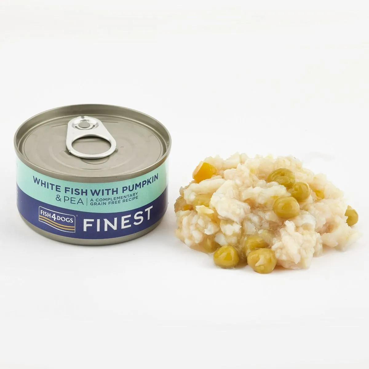 Fish4Dogs konserv koertele makrelli, kõrvitsa ja hernestega 85 g