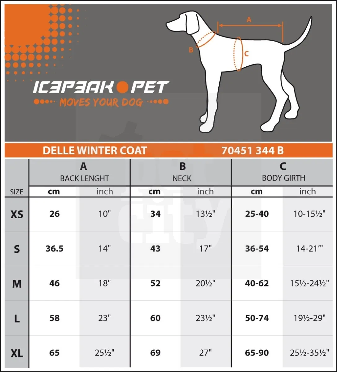 Icepeak Delle talvejope XS, must - Tootepilt 3