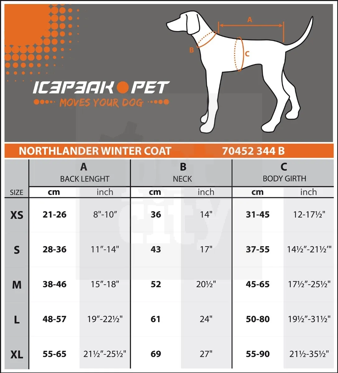 Icepeak Northlander talvejope S, smaragdroheline