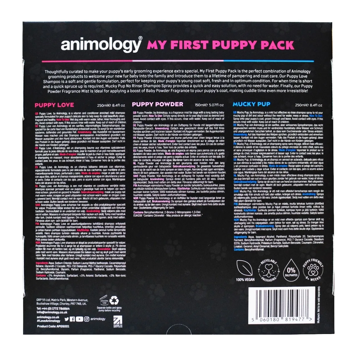 Animology komplekt kutsikatele My First Puppy